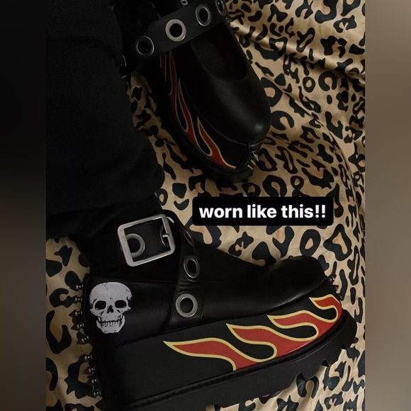 lamoda platform shoes woman’s size 7 - Picture 4 of 5